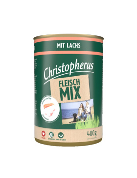 Christopherus Dose Fleischmix mit Lachs