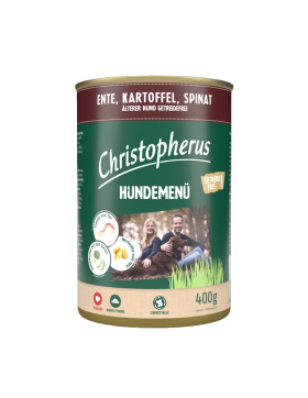 Christopherus Dose Menue Senior mit Ente, Kartoffel, Spinat