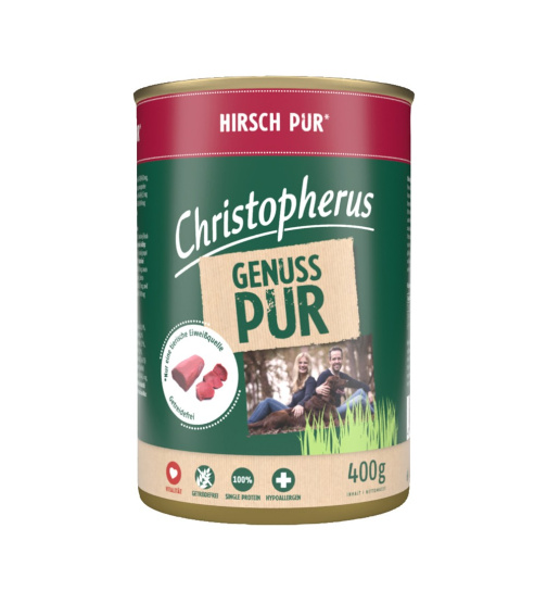 Christopherus Dose Pur Hirsch 400g