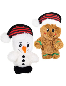 Nobby XMAS Plüsch Schneemann oder Lebkuchenmann