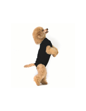 Schutzanzug Suitical - Recovery Suit Hund schwarz (M+)