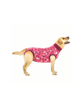 Schutzanzug Suitical - Recovery Suit Hund Camouflage pink...