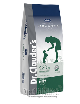 Dr.Clauders High Premium Lamm &amp; Reis  15kg